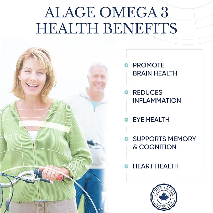 TAHIRO Vegan Omega-3 Softgels - Plant-Based Supplement with DPA, DHA & EPA - Nutrients for Men, Women and Pregnant Women - Supports Brain Health - Prenatal & Joint Supplements, 1000mg