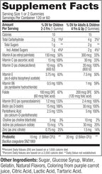 OLLY Kids Multivitamin & Probiotic Gummy,Digestive Support,Vitamins A,D,C,E,B,Zinc,Chewable Supplement,Berry Flavor,60 Day Supply -,120 Count (Pack of 2)