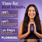 FLORAVAL Vaginal Probiotics for Women - Vaginal Probiotic & Prebiotic for Vaginal Health, pH Balance, Odor & Yeast Support, 36 Billion CFU Lactobacillus Blend, 5 Vaginal Strains, 60 Vegan Capsules