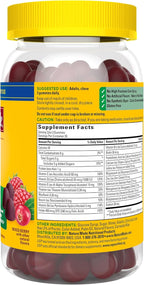 Nature Made Advanced Multivitamin Gummies for Adults, Women's and Men's Multivitamin Gummies with Magnesium Citrate, Calcium & B Vitamins, Daily Support, 90 Gummies, 30 Day Supply