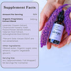 peace. love. hormones. Sleepy Natural Sleep Aid & Nervous System Support – Herbal Supplement – Helps Ease Occasional Bloating - Supports Skin Clarity– Non-Drowsy Herbal Formula