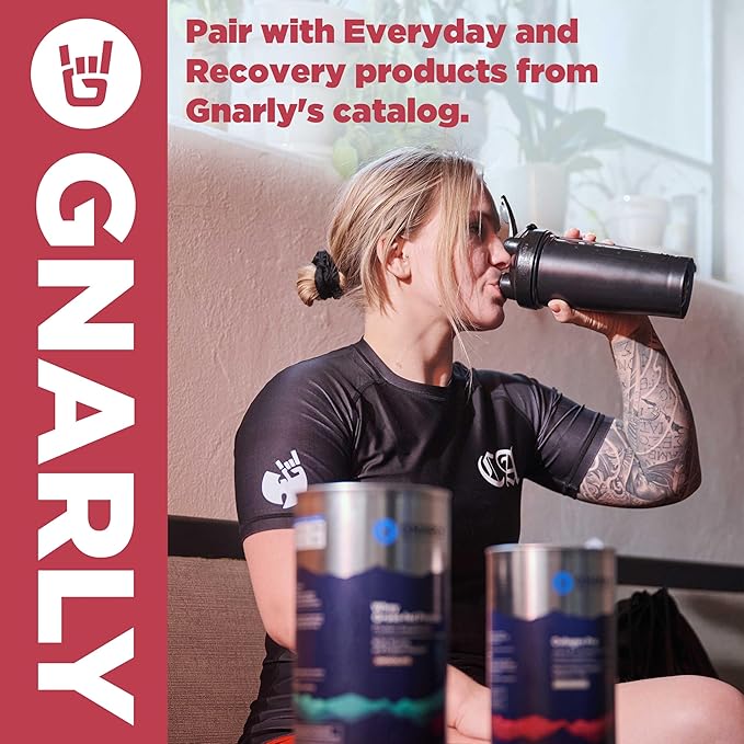 Gnarly Nutrition Collagen Peptides – Collagen Pro with Vitamin C, Zinc & Copper – NSF Certified Collagen Powder – Unflavored, 10 Stick Packs