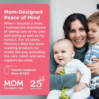 Mommy's Bliss Prenatal Multivitamin with Iron and Folic Acid, Supports Baby Development + Mom Immune System & Energy Levels w/ B Vitamins & Probiotics, Vegan & Gluten Free (45 Servings)