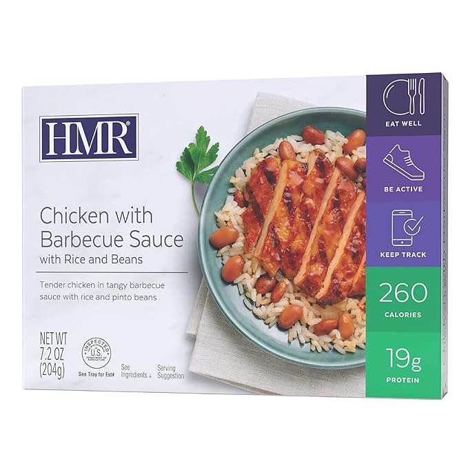 HMR Customer Favorites Entrée Pack | Ready to Eat Meals – Shelf Stable, No Refrigeration | Prepared Meals for Lunch or Dinner | 6 Premade, High-Protein, Low-Calorie | 7–8 oz Microwave-Ready