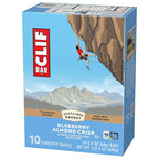 CLIF BAR - Energy Protein Bars - Blueberry Almond Crisp - Made with Organic Oats - Energy Bars - Non-GMO - (10 Pack)