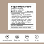 Dr. Schulze's Intestinal Formula #1 - Bowel Movement Supplement for Colon Health Support - Bloating & Constipation Aid - Intestinal Cleanse - All-Natural - Plant-Based - Vegan - 250 Count