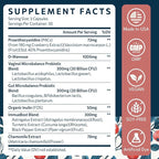 72mg PAC, Cranberry Pills for Women - Organic Cranberry Juice Extract Plus 1000mg D-Mannose, Supports Urinary Tract Health, Cranberry Supplement - 180 Capsules