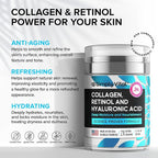 Anti-Aging Face Moisturizer with Retinol, Collagen & Hyaluronic Acid - Made in USA - Moisturizer Face Cream for Women & Men - Firming & Hydrating Neck Cream - Day & Night Skin Care - 3.38 fl oz