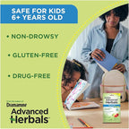from The Makers of Dramamine, Advanced Herbals Kids Gummies, for Nausea Relief & Motion Sickness During Travel, Strawberry & Ginger Flavor, 20 Count
