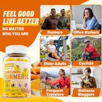Sugar Free Turmeric Curcumin Filled Gummies 550mg for Adults, Ginger & Black Pepper | 95% Curcuminoids w/Prebiotic Probiotic & Postbiotic Blend, Support Immune & Digestive Health, Vegan, 60 Count