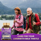 28-in-1 Liver Cleanse Detox & Repair - 1500mg Liver Health Support with Milk Thistle, Dandelion Root, Artichoke Extract, and 20+ Herbal Liver Support Supplements - Made in USA - 60 Capsules
