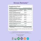 PURE SYNERGY Stress Remedy | Soothing Supplement with Ashwagandha | Organic Adaptogen Support from Rhodiola, Lemon Balm, and Holy Basil | for Stress Relief, Adrenal Health, and Mood (60 Capsules)