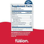 Bariatric Fusion Iron Supplement for Women Anemia | Chewable Iron with Vitamin C | Cherry Flavored Soft Chew | Gentle on Stomach Ferrous Fumarate for Women and Men | Gluten Free | 60 Count