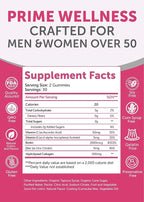 Lunakai USA Made Collagen Gummies for Women & Men Over 50, Biotin & Vitamin C, Supports Skin Elasticity, Hair & Nail Strength, Joint Support - 6 Pack