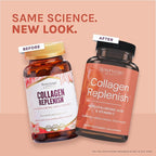 Reserveage Beauty Collagen Replenish - Collagen Booster & Supplement for Healthy Skin Care & Hair Growth - Supports Natural Elastin Production - 120 Capsules (30 Servings)