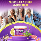 Menopause Supplements Sugar-Free Gummies, Hormone Balance for Women with Herbs Complex & Vitamin D3 K2 & Probiotic, Menopause Relief for Hot Flashes, Night Sweats, Mood Swings (60 Gummies)1