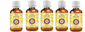 dève herbes Pure Corn Oil (Zea mays) Cold Pressed Pack of Five 100ml X 5 (16.9 oz)