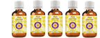 dève herbes Pure Corn Oil (Zea mays) Cold Pressed Pack of Five 100ml X 5 (16.9 oz)