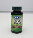 CWQZGUF Aeiniwer Rexall Black Cohosh 540mg-50 Ct