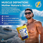 100% Pure 6-Sialyllactose (6-SL) - Muscle Support Supplement to Increase Strength, Build Lean Muscle Mass, Enhance Recovery, and Boost Performance - 3-Month Supply