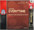 JungKwanJang Everytime Korean Red Ginseng Extract Limited Stick - Earth-Grade Red Panax Ginseng Root Energy Drink - Vegan & No Caffeine Liquid Supplements (10 Sticks, 0.34 fl oz)