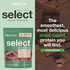 PEScience Select Vegan Protein Powder, Plant Based Protein Powder, Amazing Taste, Smooth Texture, Pea and Brown Rice Blend, Dairy Free, Lactose Free, Gluten Free - Chocolate Bliss, 5 Servings