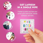 LA Fresh Feminine Wipes with Aloe Vera, Chamomile Extract, Cucumber, and Vitamin E - Pack of 200ct Wipes for Women