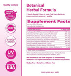 Pink Stork Ashwagandha, Maca Root & Black Cohosh Natural Perimenopause & Hormone Balance Supplement for Women – Mood, Stress, Adrenal, & Cortisol Support - 60 Capsules
