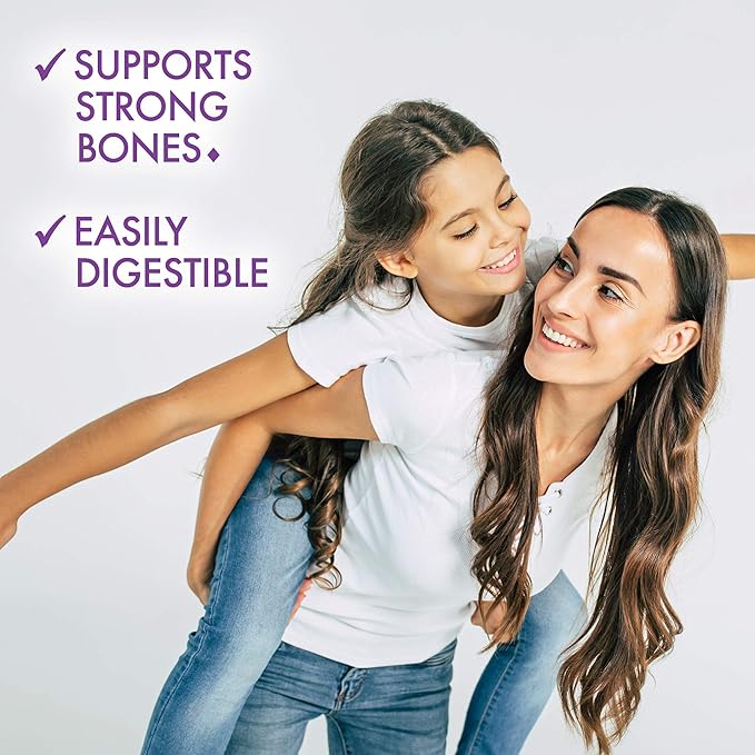 Bluebonnet Nutrition Milk-Free Calcium 1,200 mg Plus Vitamin D3 400 IU - High Potency, Maximum Absorption Strong Healthy Bones & Immune Health Support Supplement, Gluten-Free, Dairy-Free, 60 Softgels