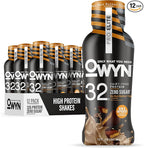 OWYN Only What You Need Pro Elite No Nut Buttercup Flavored Protein Shake, 32g Protein, 0g Sugar, High Protein, Dairy Free, Gluten Free, Plant Based Protein Drink, 12 Count