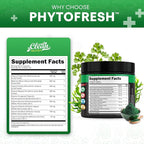Clean Nutra Chlorophyll Capsules Supplement Internal Deodorant Peppermint, Sea Moss, Parsley, Chlorella, Spirulina, Slippery Elm, Ashwagandha, PhytoFresh Greens Detox Pills