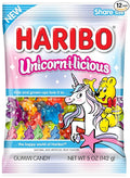 Haribo Unicornilicious Gummy Candies – 5 oz (Pack of 12) – Colorful Fruity Flavors with Whimsical Shapes – Perfect for Parties, Candy Bowls, Gifts, and Everyday Snacking