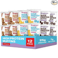 Bootylicious | 25g Protein Muffin | Best Sellers | Low Carb, 16g-18g Fiber, Low Glycimic Index, Low Sugar, 2.32-2.75oz Cup, 12-Pack