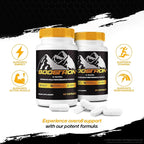 (2 Pack) Boostron – Official Daily Energy Support Formula with a Clean, Premium Blend for Performance and Drive | Just 2 Easy-to-Swallow Pills to Help You Feel Your Best (120 Capsules)
