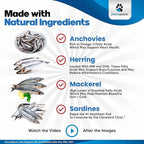 Omega 3 Fish Oil for Dogs - Better Than Salmon Oil - Dog Fish Oil Supplement to Reduce Shedding & Itching - Supports Joints, Brain, and Heart Health - Skin and Coat Supplement - Liquid Fish Oil