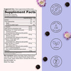 Winged Wellness Sleepyhead Natural Sleep Gummies for Women - Sleep Support Aid for Adults with 3mg Melatonin, L-Theanine, 5-HTP - Natural Gummy Supplement - Blueberry Lavender, 14 Vegan Gummies