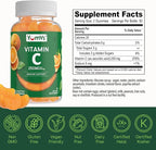 YumVs Vitamin C Gummies for Adults - 250 mg Orange Flavored Vitamin C Gummy - Vitamin C Chewable Immune Gummies for Adults - Immune Support Supplement - Kosher, Halal, Gluten Free (200 Count), 2 Pack