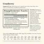 Cranberry Extract Supplement – for Women and Men – Standardized Soluble PACs – Pure, Vegan, Non-GMO, Kosher – 90 Vegan Capsules