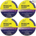 Bach RESCUE Sleep PASTILLES, Black Currant Flavor, No Melatonin Lozenges, Homeopathic, Flower Essences, 4 Pack