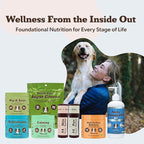 Natural Dog Company Arctic Omega Oil for Dogs – Salmon, Pollock, Krill & Algal, DHA Supports Skin & Coat, Joint Mobility, Cognitive Health & Immune Wellness, Liquid Fish Oil Pump,16 oz