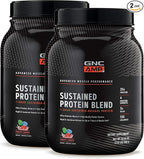 GNC AMP Sustained Protein Blend - Cinnamon Toast (28 Servings)