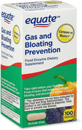Gas Relief and Prevention Food Enzyme – 100 Capsules, Anti Gas Supplement for Adults, Gas Bloating Support for Men and Women, Digestive Enzyme Capsules (Pack of 1)