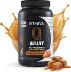 Salted Caramel Protein Powder. 25g Protein Shake Powder for Post Workout Recovery, Smoothie & Baking. Gluten & Sugar Free, Highly Kosher, Amino Acids (5.5g BCAA, 2.7g Leucine), 23 Servings