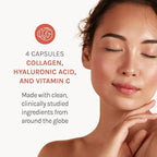 Reserveage Beauty Collagen Replenish - Collagen Booster & Supplement for Healthy Skin Care & Hair Growth - Supports Natural Elastin Production - 120 Capsules (30 Servings)