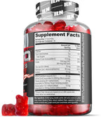 Iron Labs Nutrition Testo Gummies for Men (60 Gummies) - High Strength Booster for Men - Mixed Berry Flavor - Features Maca, Ginseng, Zinc and Selenium - Sugar Free & Vegan Suitable