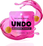 UNDO Gummies® Pre-Alcohol Gummies with DHM, Milk Thistle & Electrolytes | Scientifically-Backed Pre-Drink Supplement That Supports Liver Health & Hydration | Take While Drinking & Wake Up Feeling Great | 1 Serving