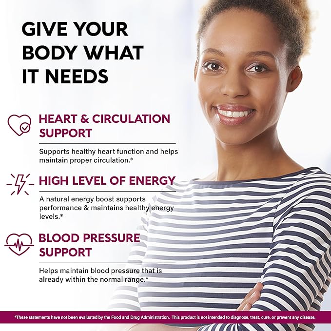 Beet Root 5-in-1 Complex Capsules - Healthy Blood Pressure Support Supplement** for Heart & Circulation Support - with Hawthorn Berry, Hibiscus & Garlic - for Men & Women - Made in USA, 240 Capsules