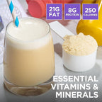 Keto Science Ketogenic Meal Shake Vanilla Dietary Supplement, Keto Protein, Rich in MCTs and Protein, Packed with Collagen, Vitamins and Minerals, Keto and Paleo Friendly, Weight Loss, (14 servings), 20.49 Oz