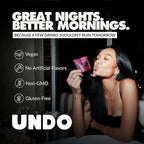 UNDO Gummies® Pre-Alcohol Gummies with DHM, Milk Thistle & Electrolytes | Scientifically-Backed Pre-Drink Supplement That Supports Liver Health & Hydration | Take While Drinking & Wake Up Feeling Great | 1 Serving