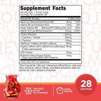 TransformHQ Energy & Focus Powder (Fruit Punch) - Boost Shot Clean Energy Drink Mix - Sugar Free - Non-GMO, Gluten-Free - 28 Servings